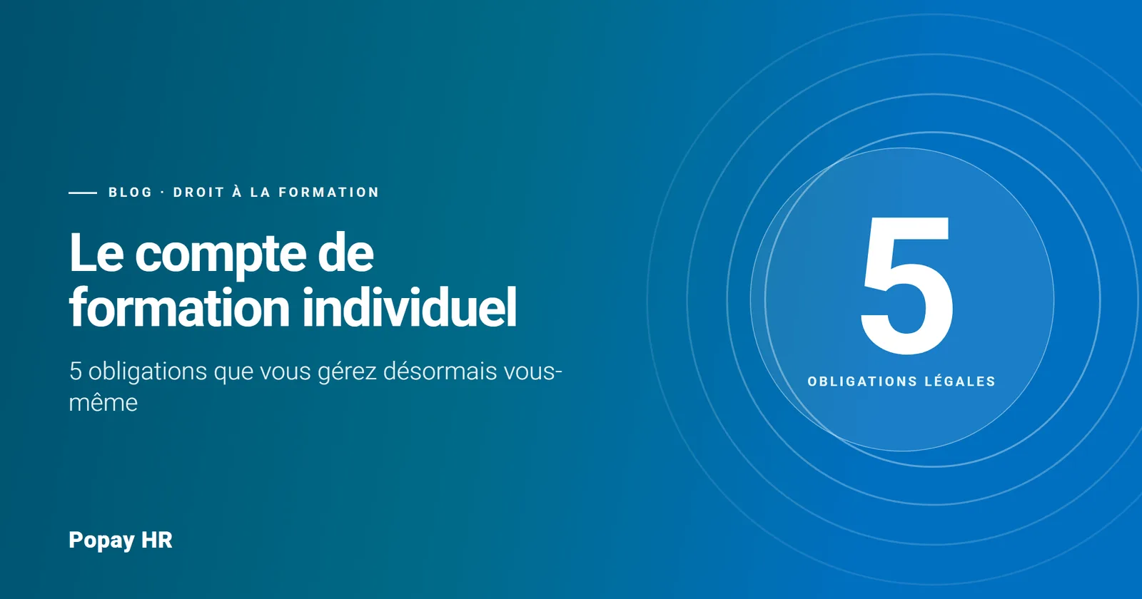 The individual training account: 5 obligations you now manage yourself